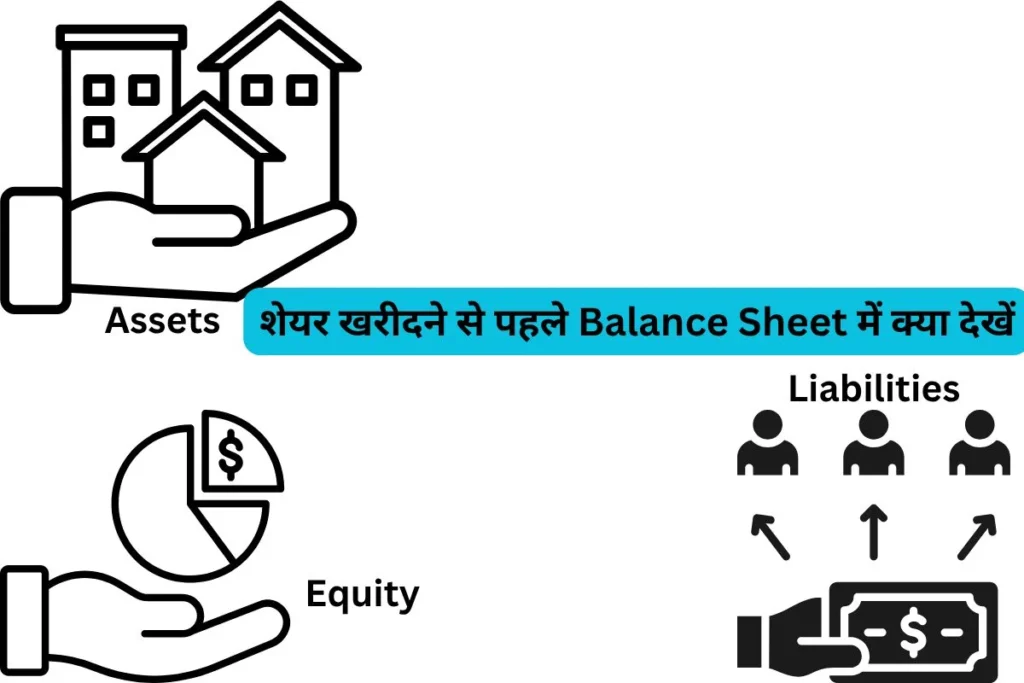 balance sheet me kya dekhe