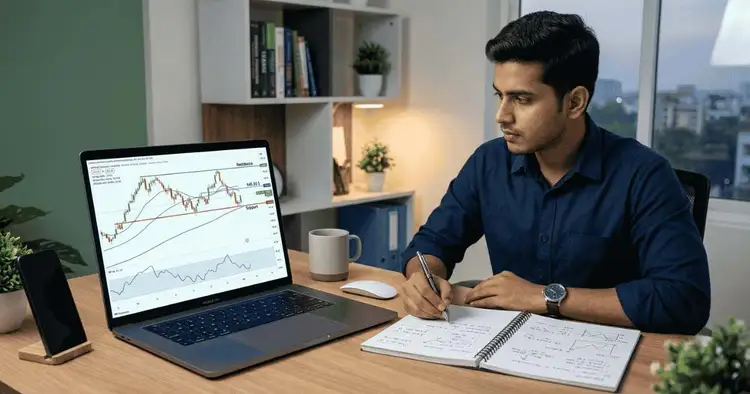 Swing Trading Strategies for beginners in Hindi with chart analysis setup